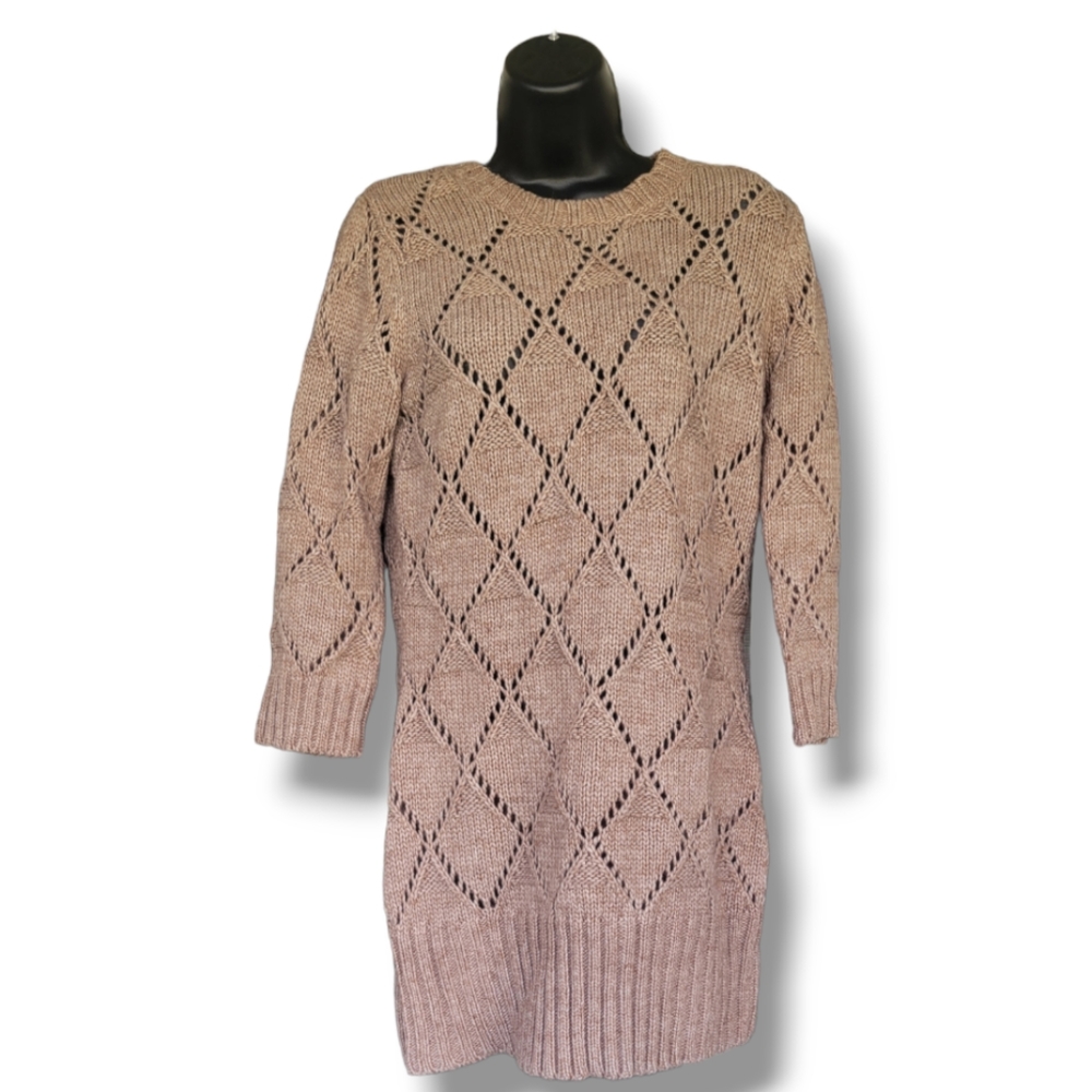 Wool Blend Sweater Dress